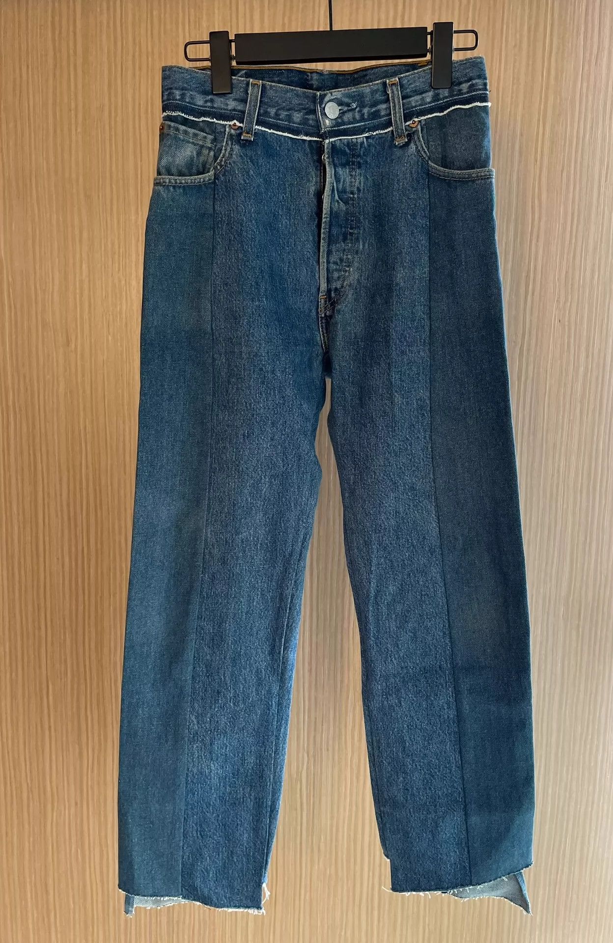 Vetements Vetements Transformer Big Shape Jeans | Grailed