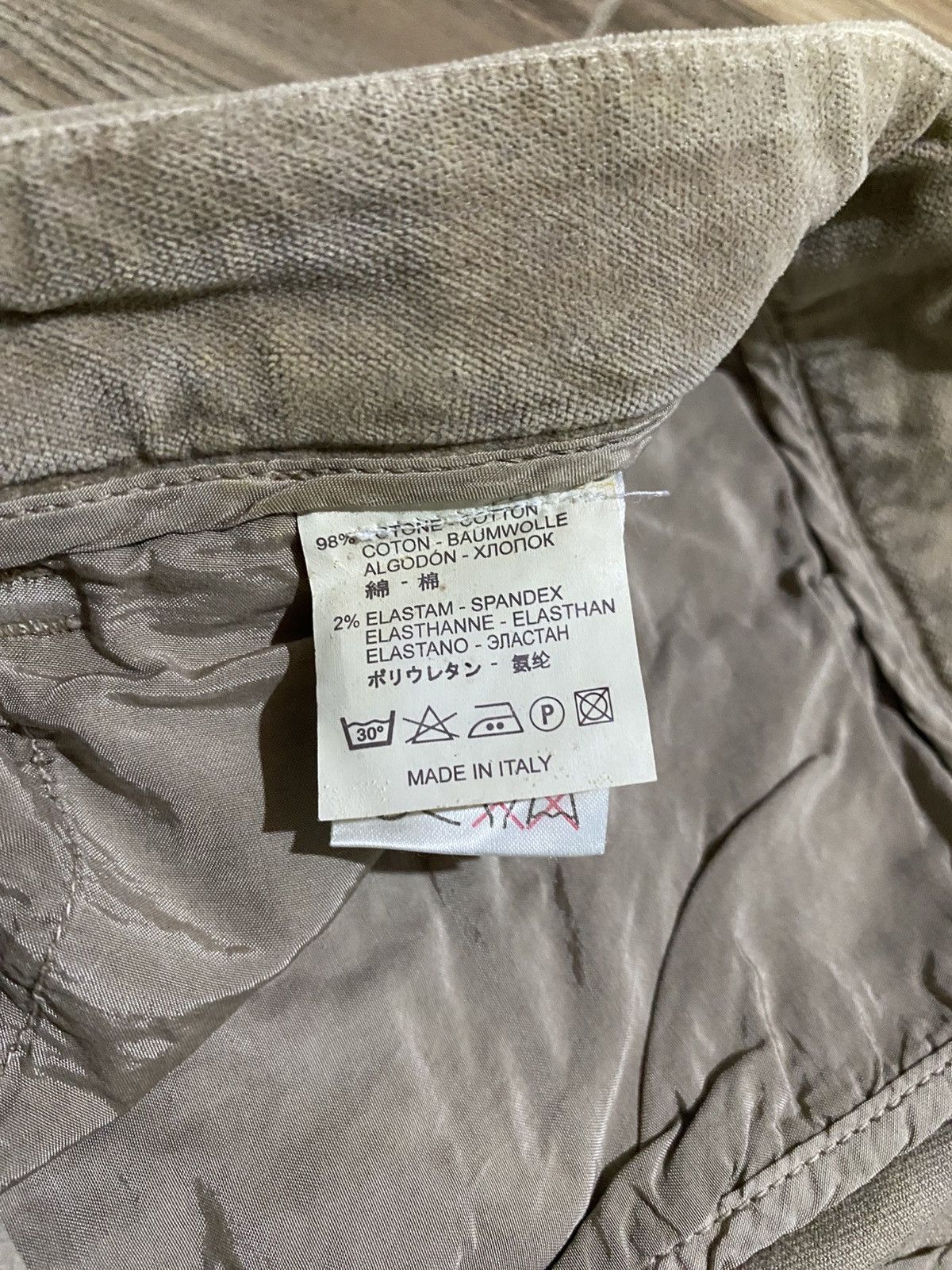 Brunello Cucinelli BRUNELLO CUCINELLI VELVET CASUAL PANTS Size 29" - 4 Thumbnail