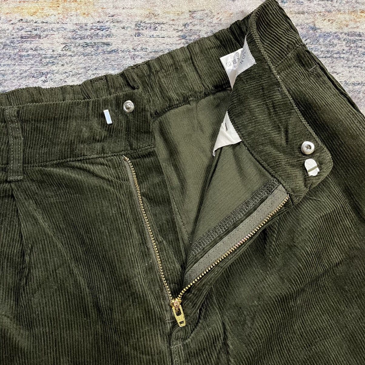 Japanese Brand Season Reason pleated Corduroy wide leg pants Size US 30 / EU 46 - 8 Thumbnail