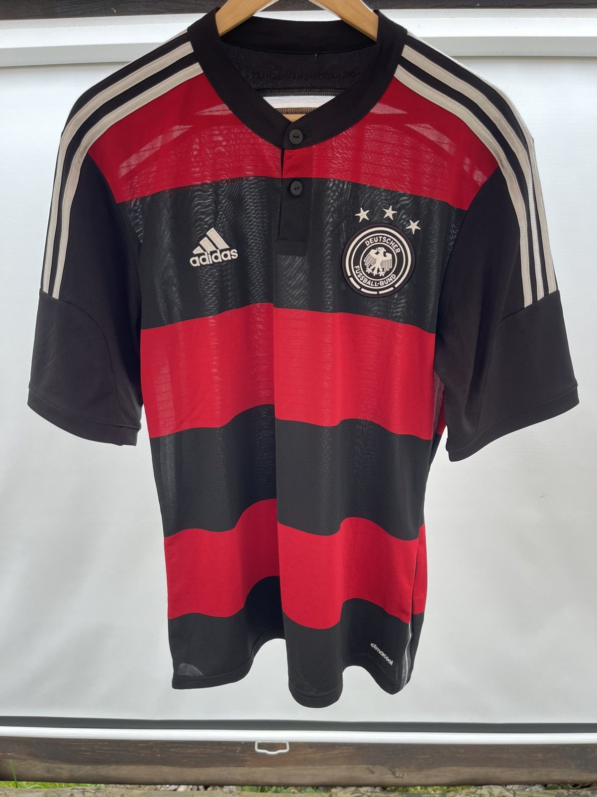 Adidas 2014 Adidas Germany World Cup Winner Soccer jersey Size US L / EU 52-54 / 3 - 4 Thumbnail