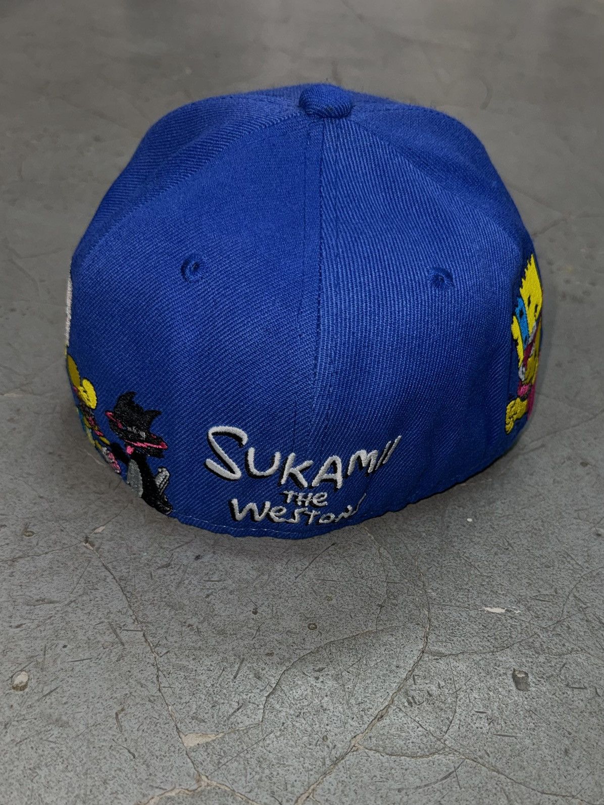 Sukamii NY Yankees Sukamii x The Westons (Simpsons) Fitted Hat Size ONE SIZE - 4 Thumbnail