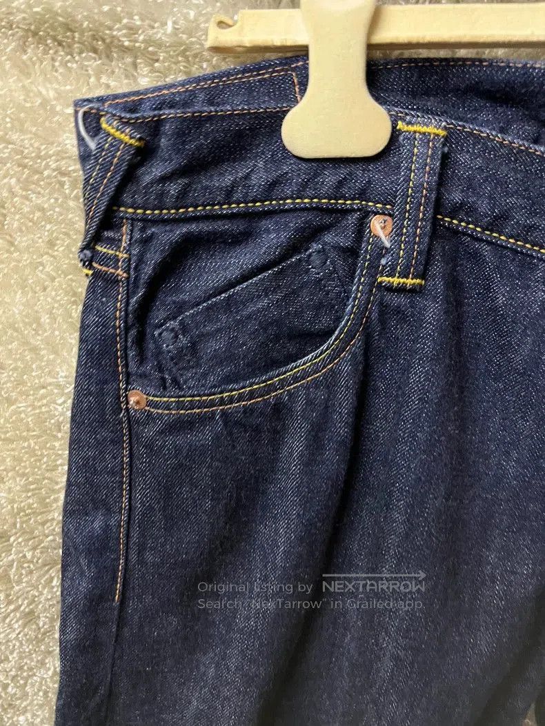 Japanese Brand Evisu Men's Raw Denim Casual Shorts. Size US 38 / EU 54 - 2 Thumbnail