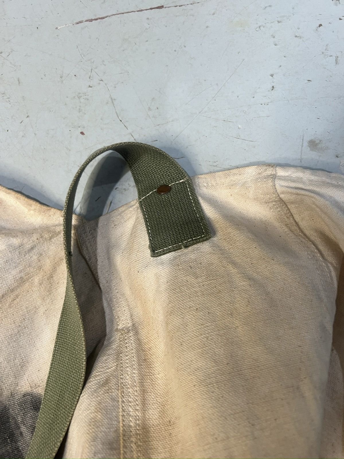 Vintage 1940s stenciled mail messenger bag hirsch weis Size ONE SIZE - 11 Thumbnail