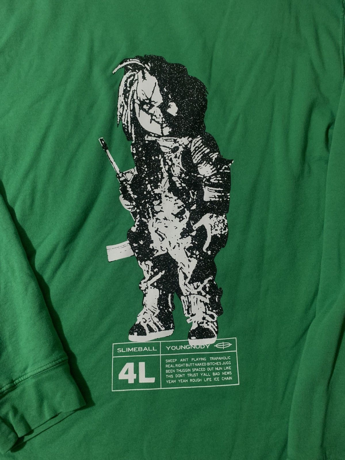 Other Young Nudy Slimeball Hoodie Official Merch Size US XXL / EU 58 / 5 - 4 Thumbnail