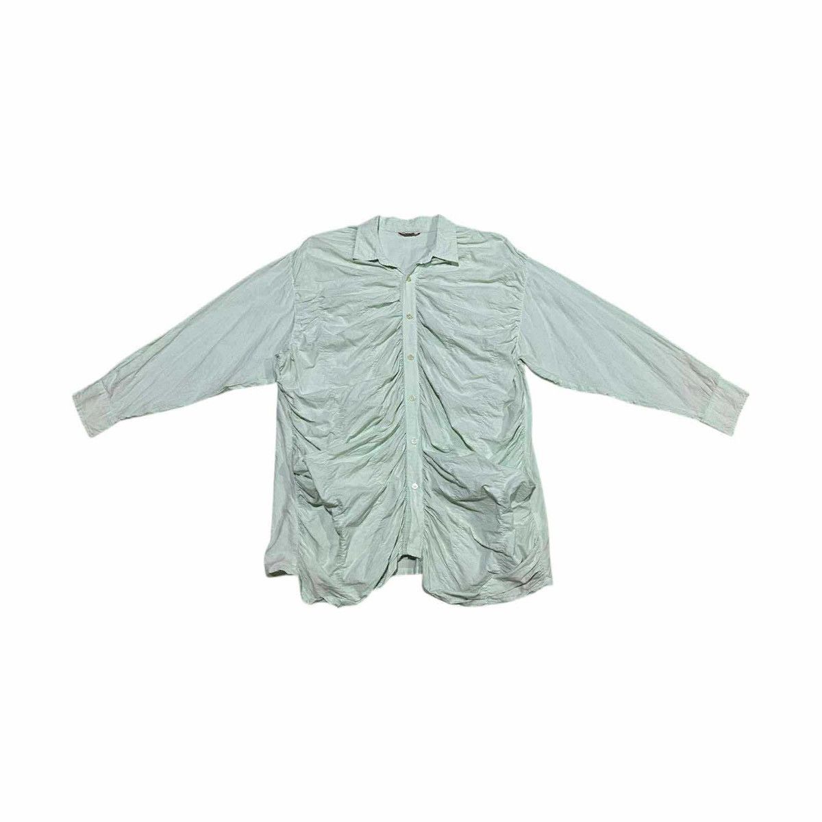 Japanese Brand 🔥Sick Y2K Honey Bread Wrinkled Shirt Size US XL / EU 56 / 4 - 2 Thumbnail