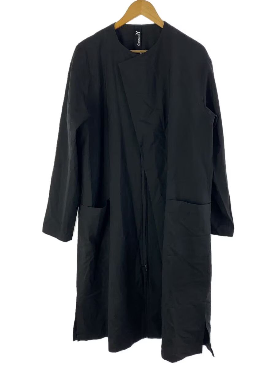 Yohji Yamamoto yohji yamamoto POUR HOMME Ground Y wool coat Size US L / EU 52-54 / 3 - 1 Thumbnail