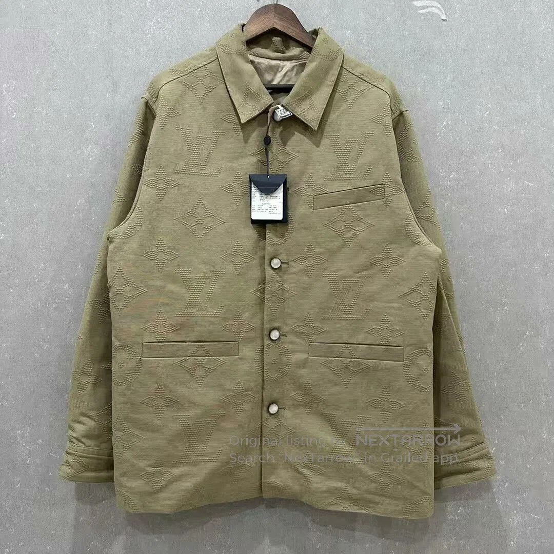 Louis Vuitton embossed logo denim jacket by louis vuitton. Size US L / EU 52-54 / 3 - 1 Thumbnail
