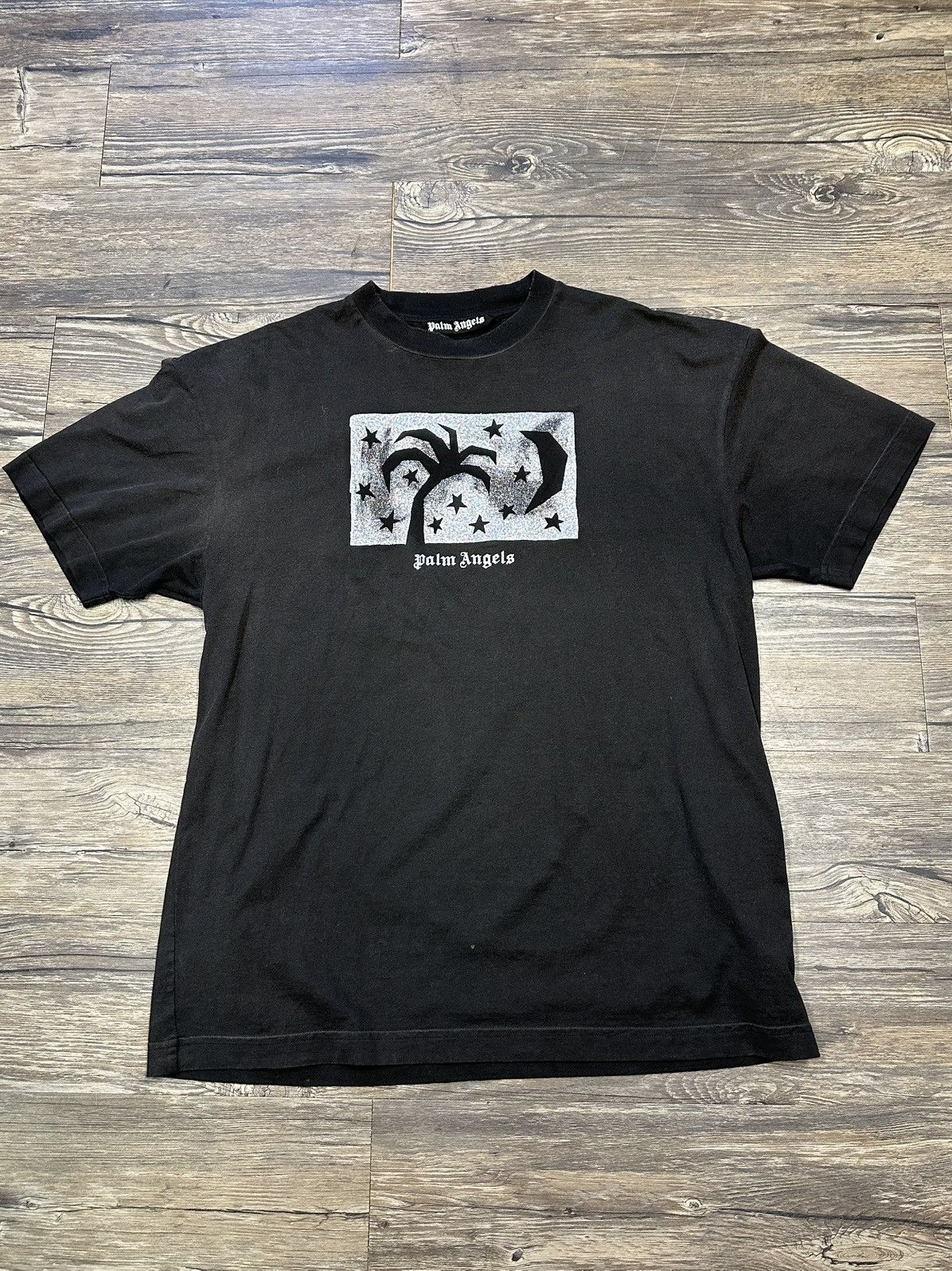 Palm Angels Palm Angels Basic Graphic T-Shirt Size US M / EU 48-50 / 2 - 1 Thumbnail