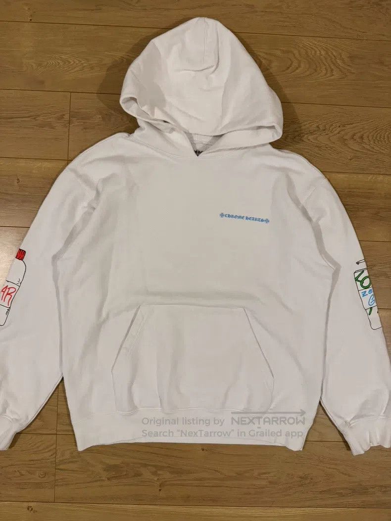 Chrome Hearts CHROME HEARTS Size XL White graffiti hoodie Size US XL / EU 56 / 4 - 2 Thumbnail
