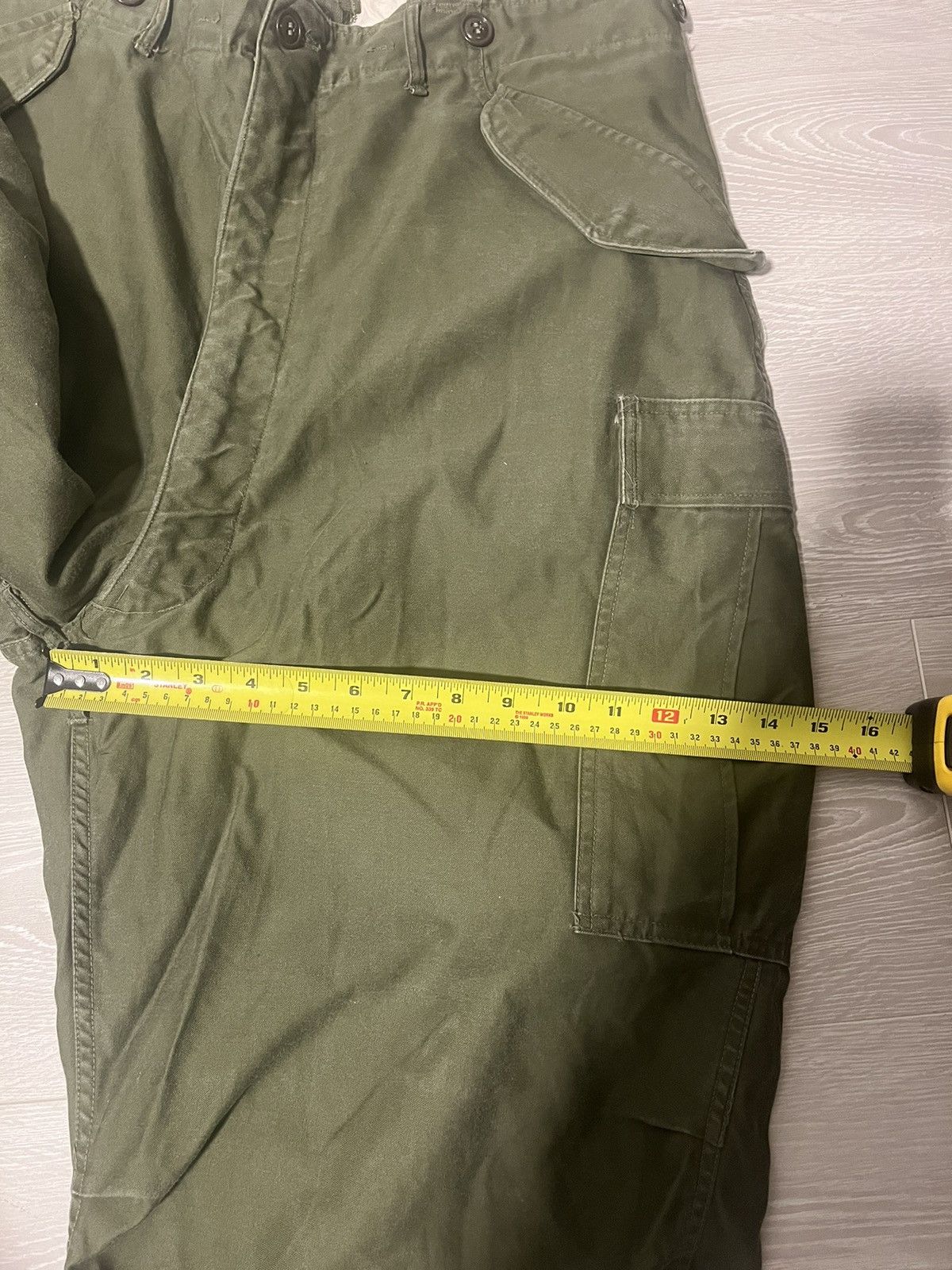 Japanese Brand Vintage bondage army cargo pants M-1951 RARE BAGGY Size US 37 - 16 Thumbnail