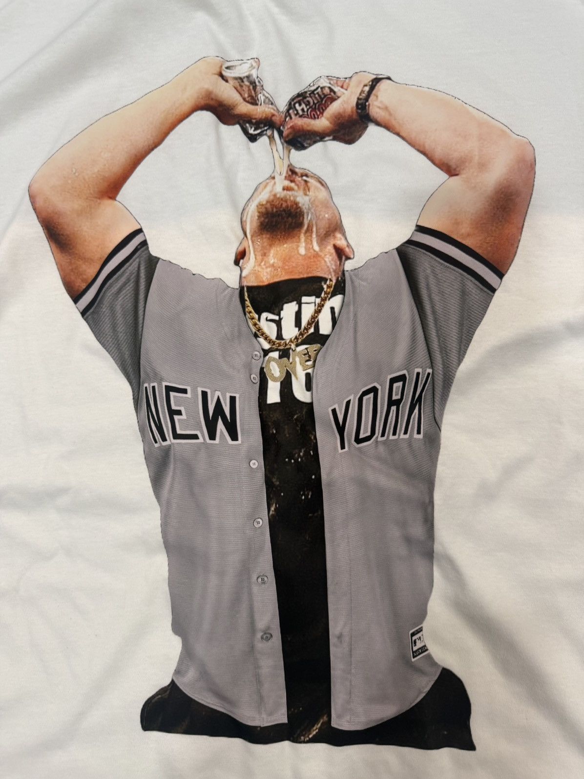 WWF WWFxYankees Stone Cold Steve Austins Over tee Size US XXL / EU 58 / 5 - 2 Thumbnail