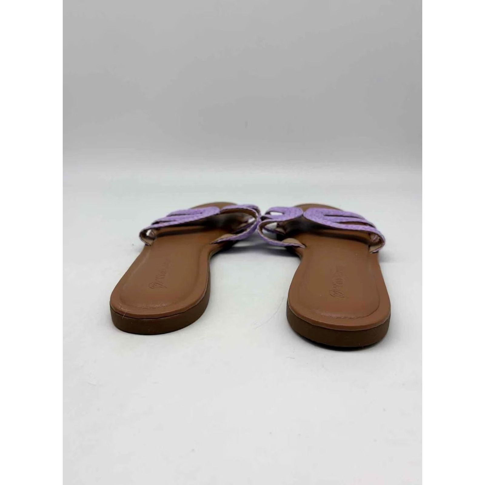 Vintage The Drop Slide Sandals Size 9.5 Purple Pre-Owned Size US 10 / IT 40 - 3 Thumbnail