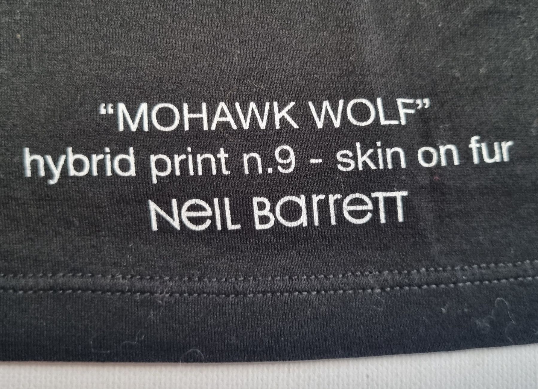 Neil Barrett Neil Barrett Mohawk Wolf Graphic T-Shirt Size US M / EU 48-50 / 2 - 6 Thumbnail