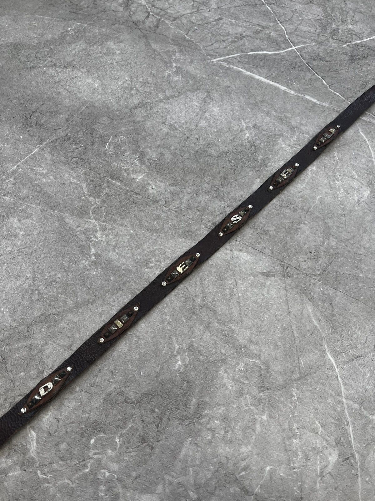 20471120 VINTAGE AVANT GARDE METAL BIG LOGO DIESEL BELT 90s hype Size ONE SIZE - 7 Thumbnail