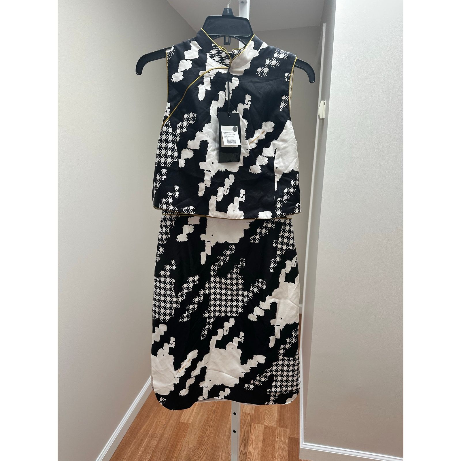 Shanghai Tang NEW NWT Shanghai Tang Two Levels Construction Qipao Size 38 Size XS / US 0-2 / IT 36-38 - 2 Thumbnail
