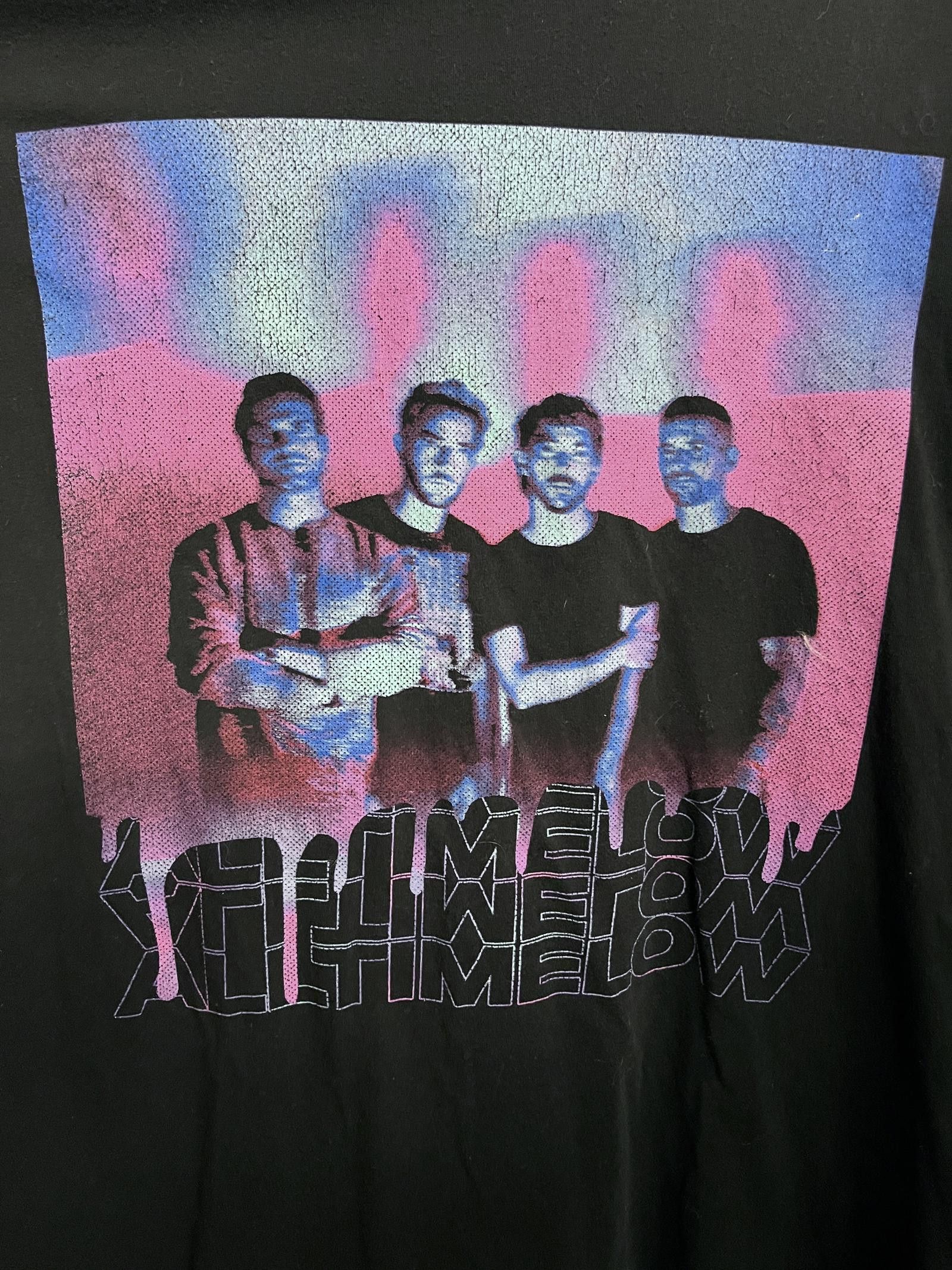 Designer All Time Low Band T-shirt Why do All Monsters at Night -XL Size US XL / EU 56 / 4 - 4 Thumbnail