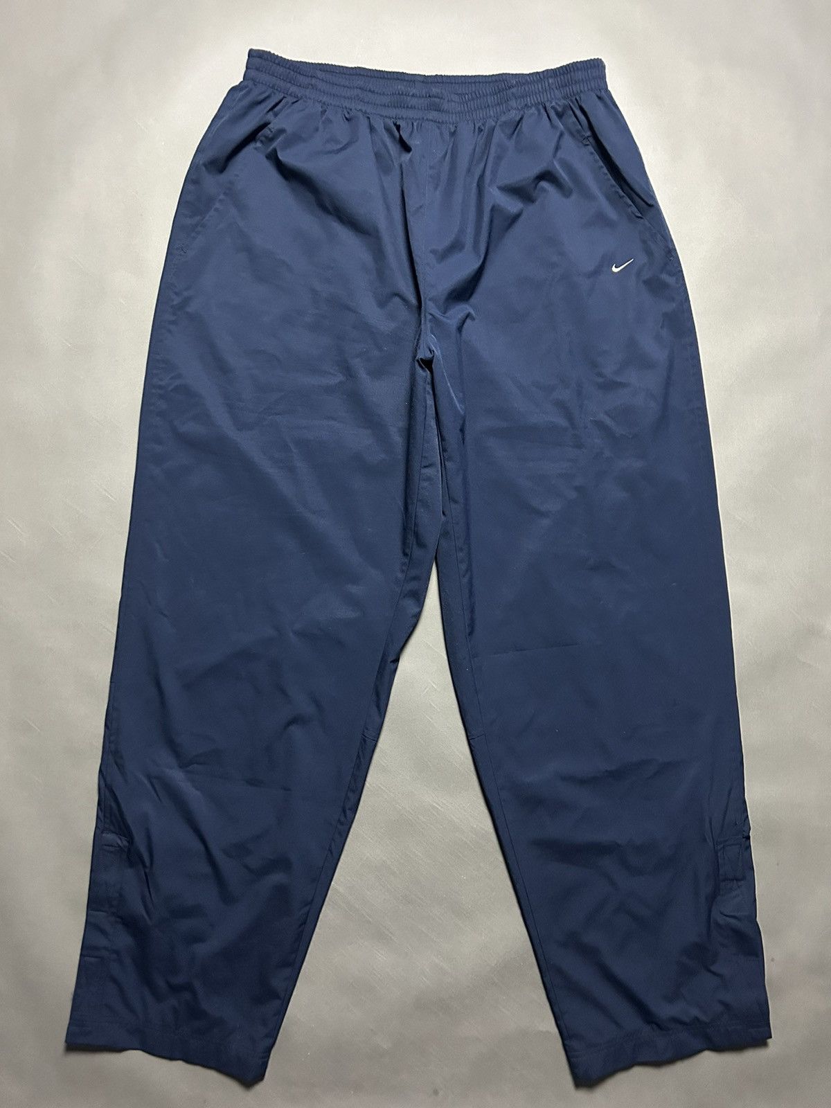 Nike × Vintage Nike track suit vintage navy pants windbreaker small logo Size US XXL / EU 58 / 5 - 7 Thumbnail