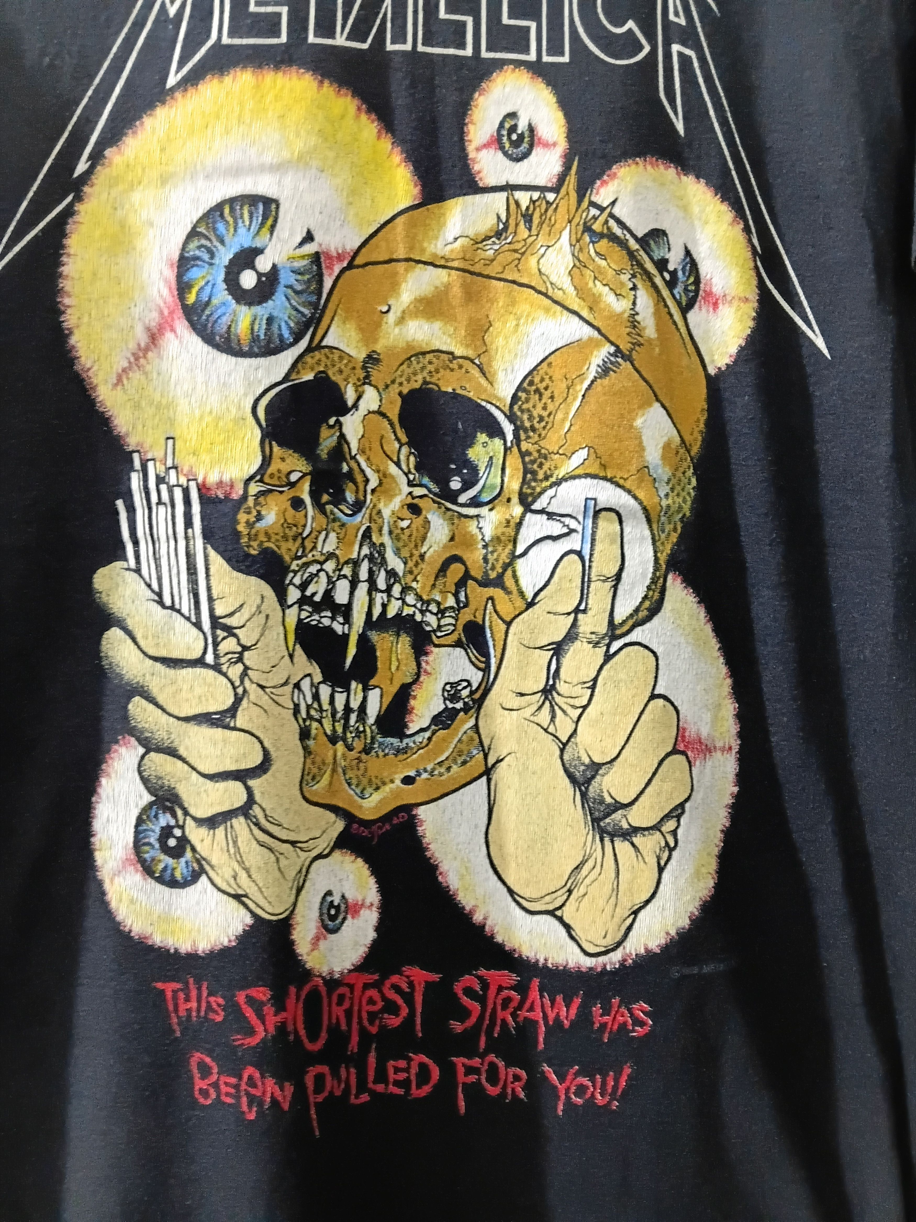Vintage Rare x metallica x pushead x vintage x bandtees Size US M / EU 48-50 / 2 - 2 Thumbnail