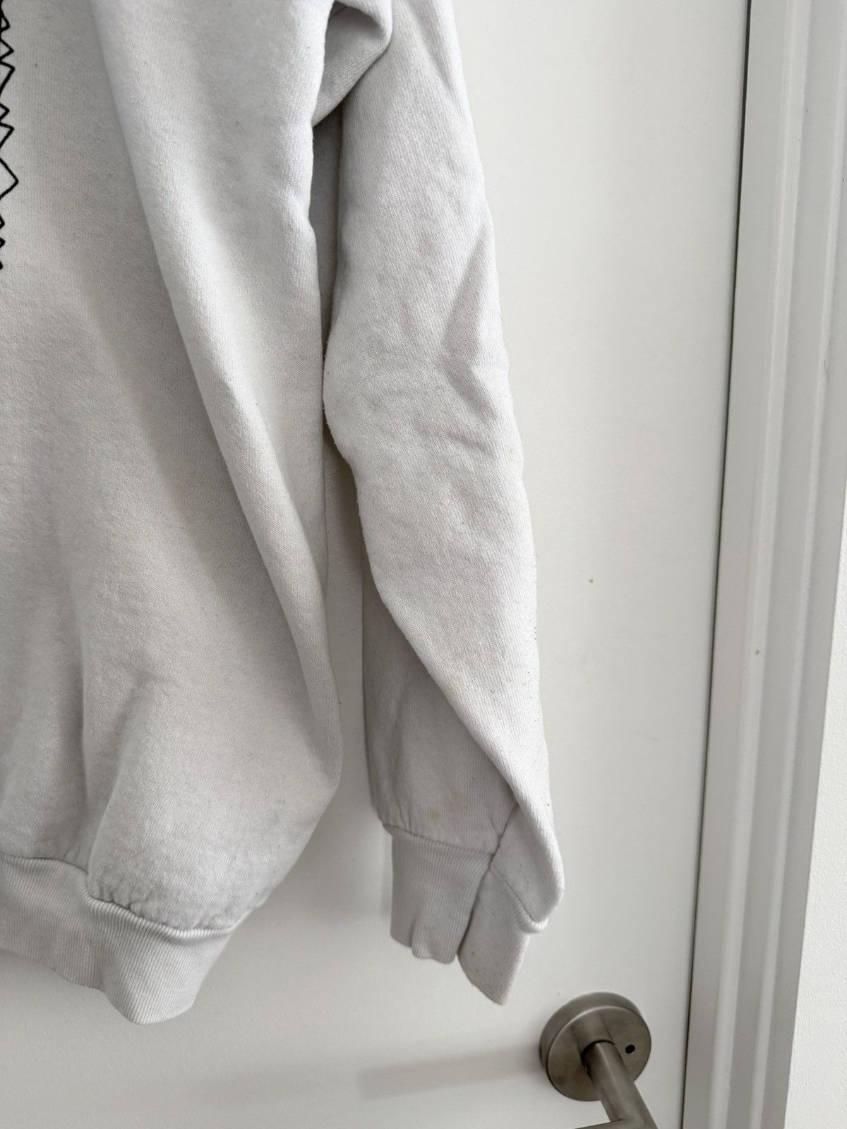 Vintage Fruit of the Loom XL tag fit like a L Football Sweatshirt Size US M / EU 48-50 / 2 - 2 Thumbnail
