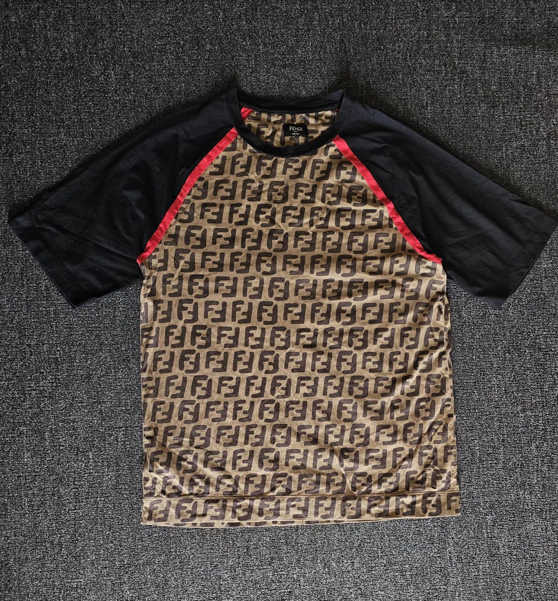 Fendi FENDI FF logo short-sleeve T-shirt, Size US S / EU 44-46 / 1 - 1 Thumbnail