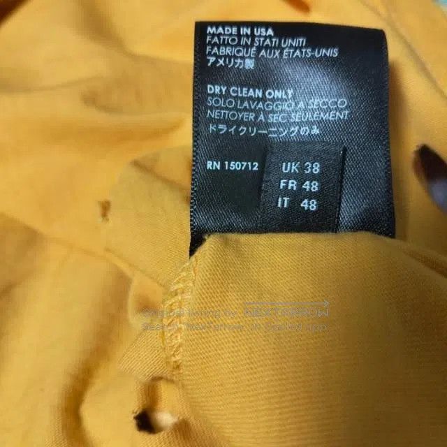 Amiri Amiri Orange Hollywood Demon Joint Short Sleeve Size US M / EU 48-50 / 2 - 7 Thumbnail