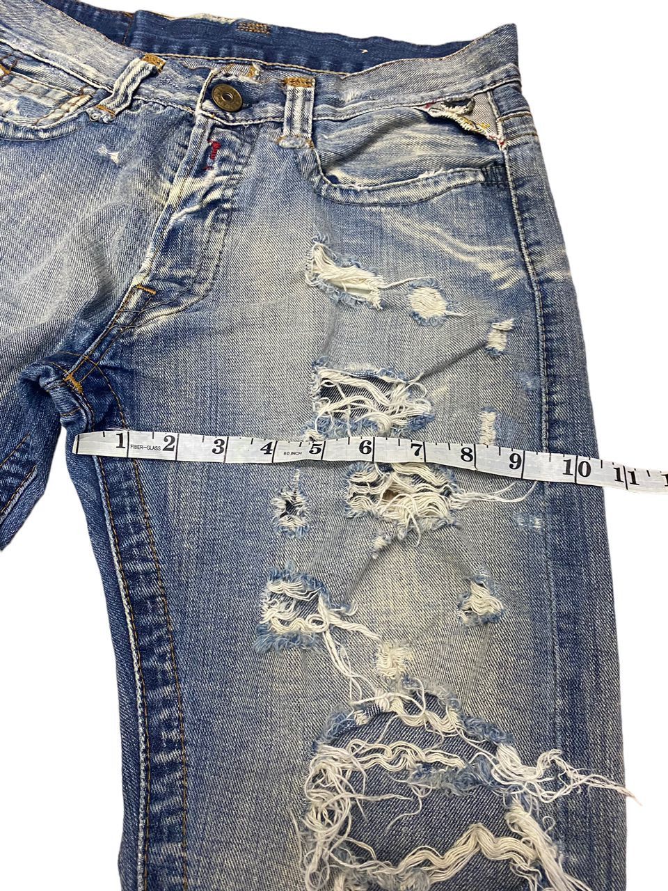 Replay 💥BEST OFFER💥VINTAGE REPLAY WORK DISTRESSED DENIM Size US 31 - 6 Thumbnail
