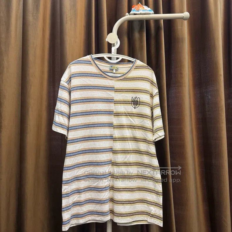 Loewe Loewe Asymmetric Striped Short Sleeve Size US XL / EU 56 / 4 - 1 Thumbnail