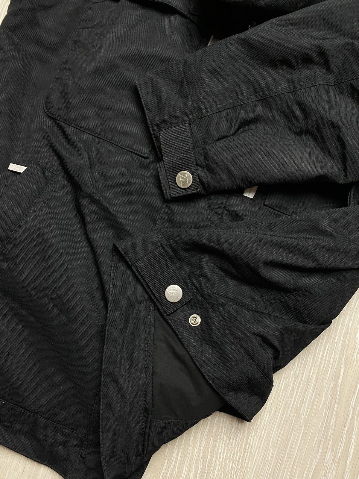Ermenegildo Zegna Zegna Sport Men's Black Tech Nylon Solar-JKT Jacket Size M Size US M / EU 48-50 / 2 - 10 Thumbnail