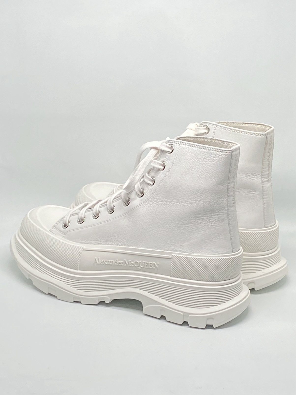Alexander McQueen Alexander McQueen Leather Platform Boot size 43/us size 10 Size US 10 / EU 43 - 8 Thumbnail