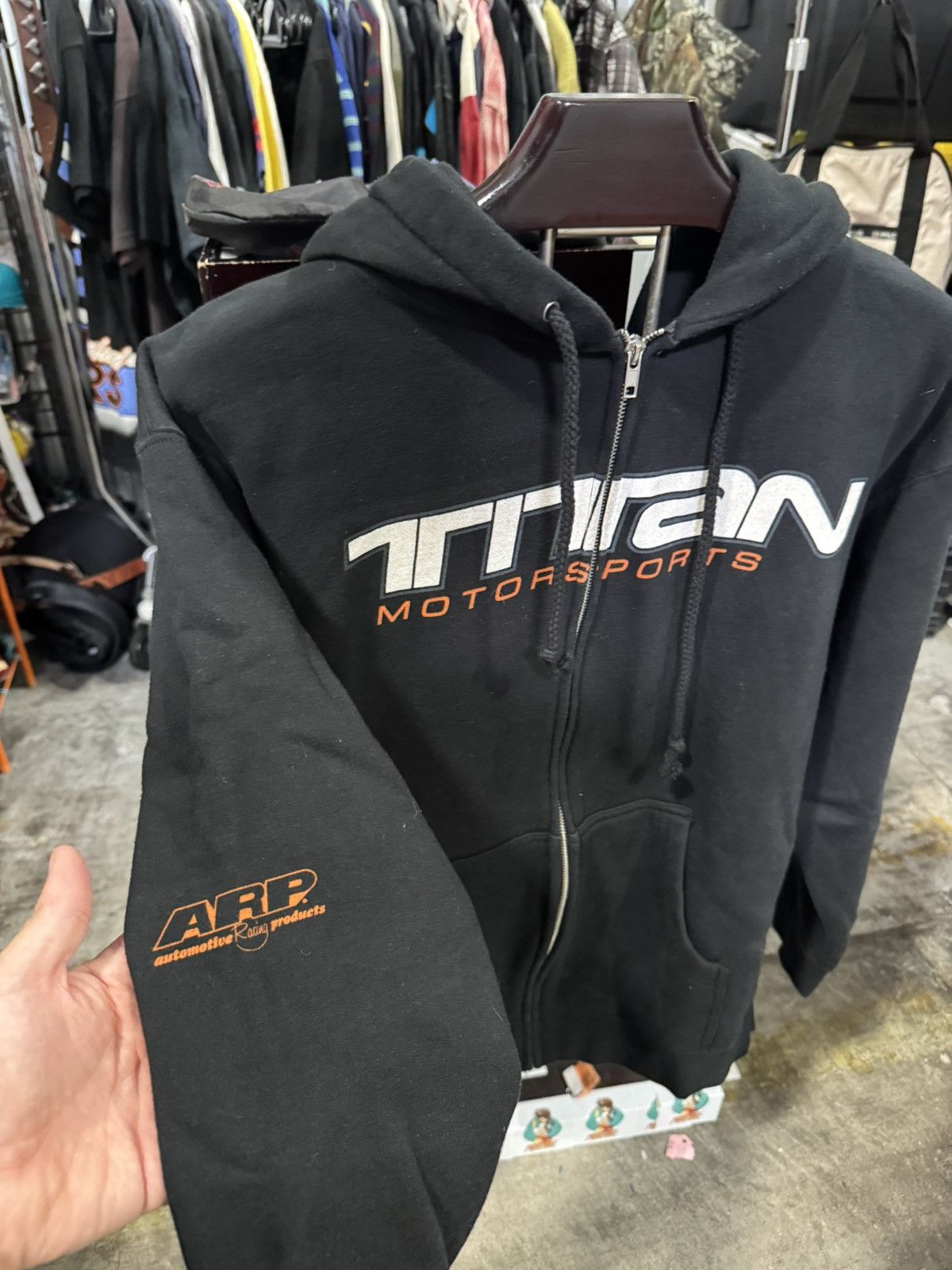 Fox Racing Y2K Vintage Titan Motorsports Zip Up jacket L Size US L / EU 52-54 / 3 - 2 Thumbnail