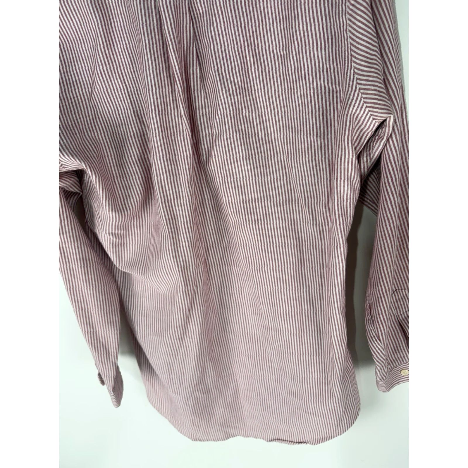 Vintage Vintage Knights Of Round Table Red/Wht Striped Button Up Men’s Size 15.5 Size US M / EU 48-50 / 2 - 7 Thumbnail