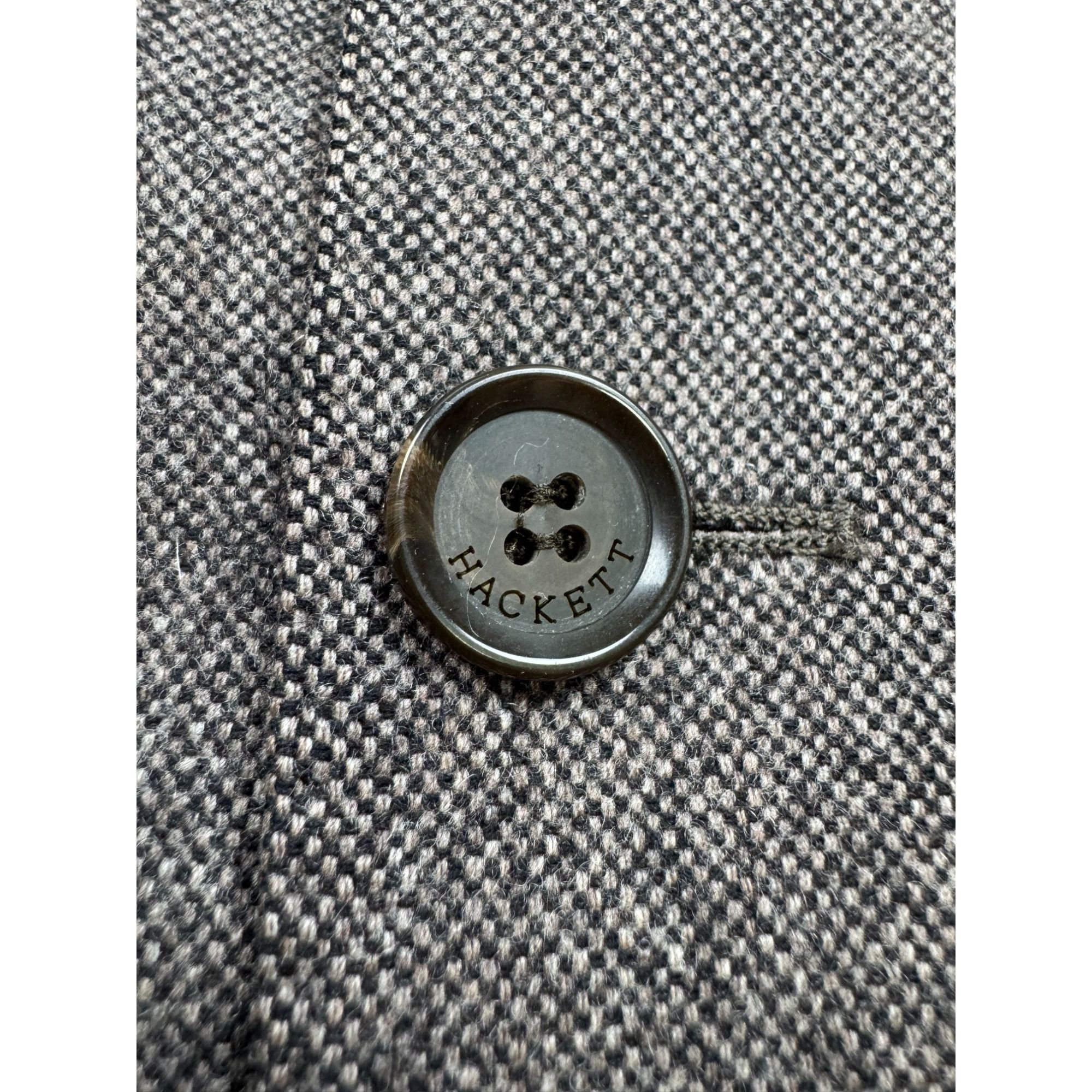 Hackett Hackett Wool Cashmere 3 Button Blazer (Y1228) Size 40R - 4 Thumbnail