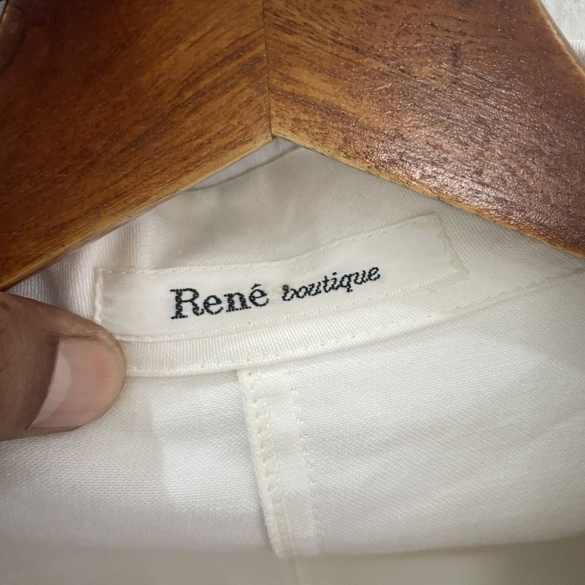Japanese Brand Rene Boutique Coat Jacket Size L / US 10 / IT 46 - 5 Thumbnail
