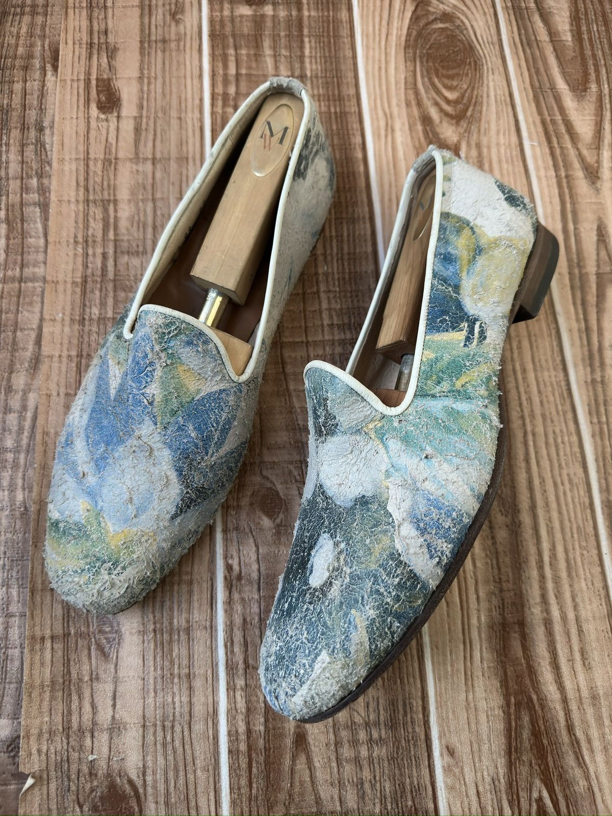 Alfredo Bannister Alfredo Bannister Y2K Flower Print Loafers Size US 9 / EU 42 - 5 Thumbnail