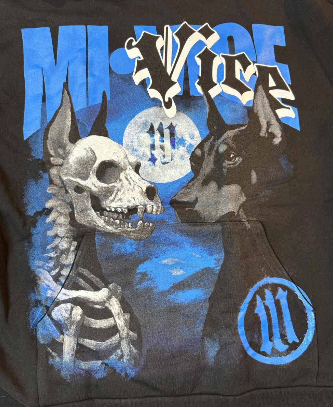 Other Evil Vice Hoodie Mens 2XL Skeleton Dogs Miami Streetwear NWT Size US XXL / EU 58 / 5 - 2 Thumbnail