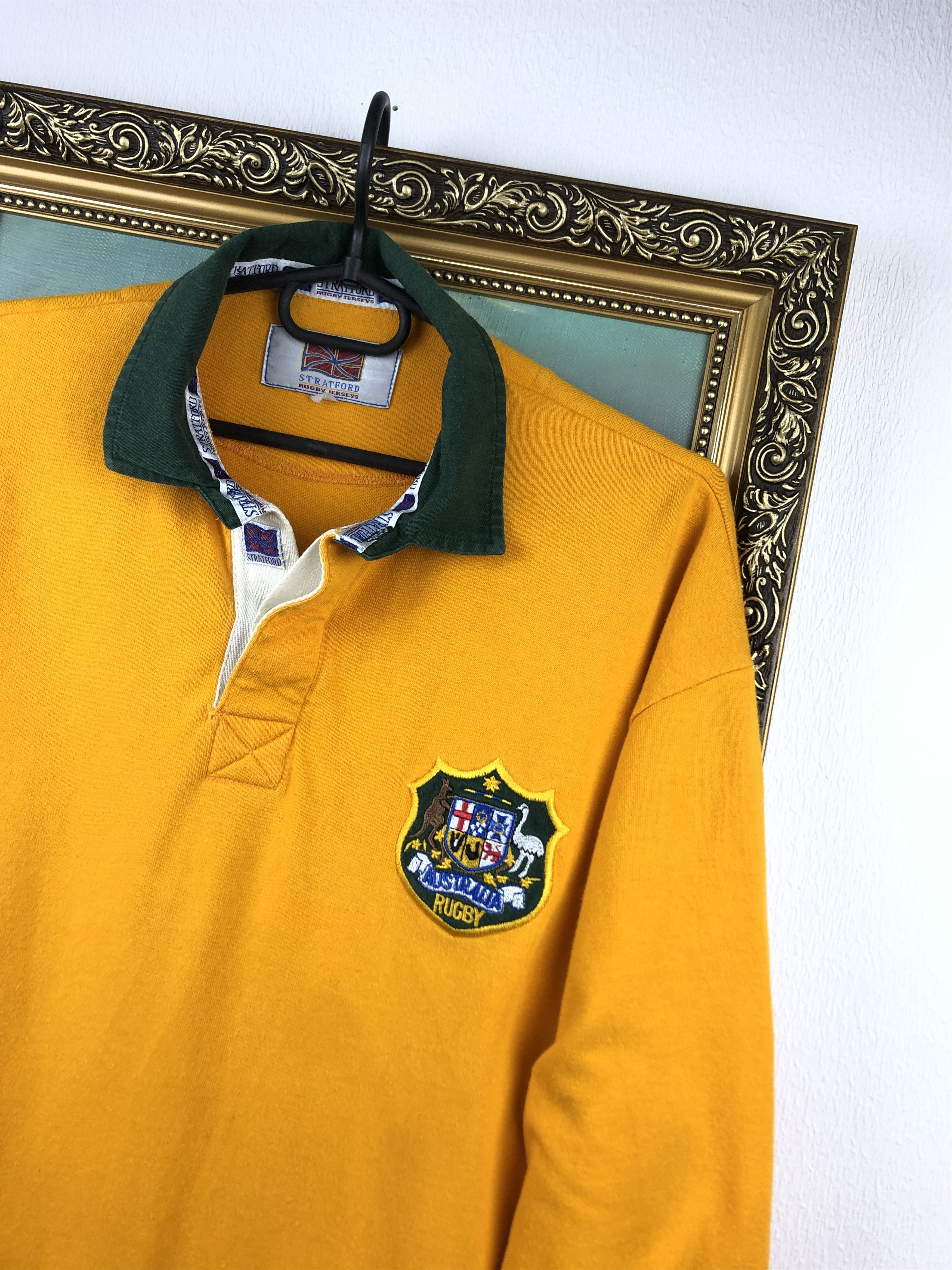 Vintage Vintage Australia Rugby Jersey Shirt Long Sleeve Rare Hype Size US XL / EU 56 / 4 - 4 Thumbnail