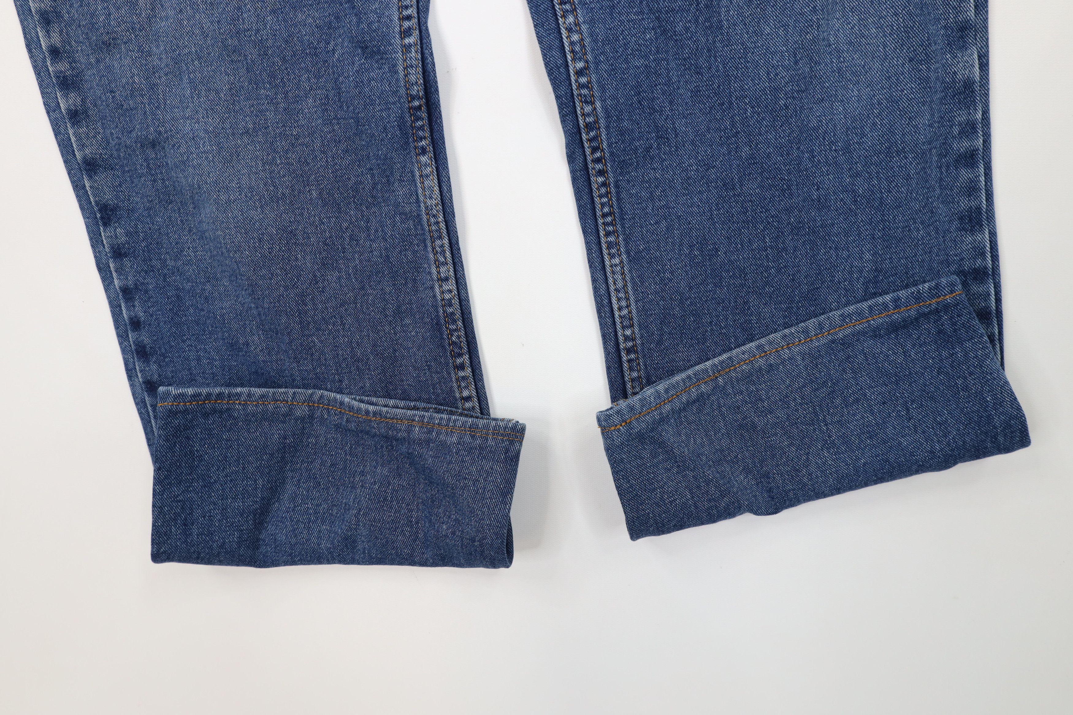 Big Mac Vintage 90s Big Mac Wide Leg Denim Jeans Blue Cotton Size US 34 / EU 50 - 5 Thumbnail