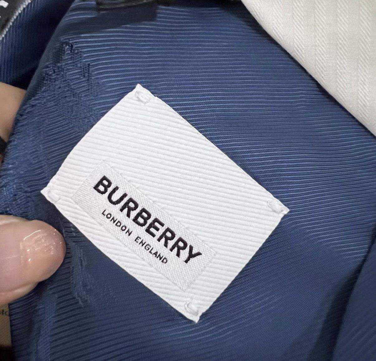 Burberry Burberry Blue Wide-leg Trousers J41 Size US 34 / EU 50 - 3 Thumbnail