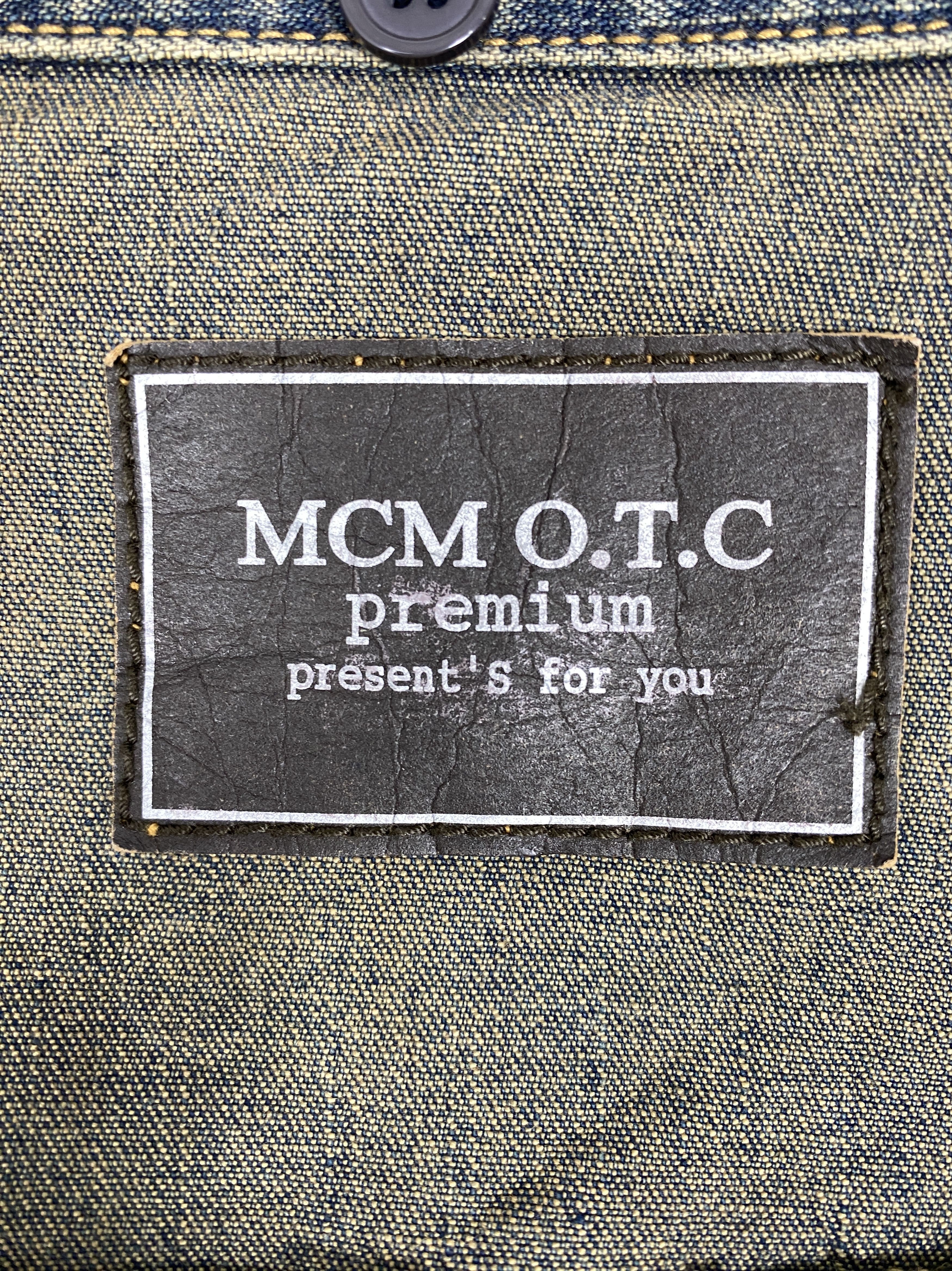 MCM Vintage MCM O.T.C Denim Jacket K0170 Size US S / EU 44-46 / 1 - 12 Thumbnail