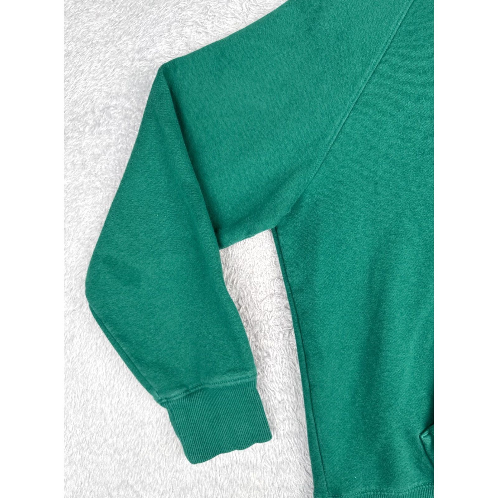 The North Face The North Face Hoodie Womens L Green Logo Cotton Blend Pockets Stains Vintage No N/A Size L / US 10 / IT 46 - 3 Thumbnail