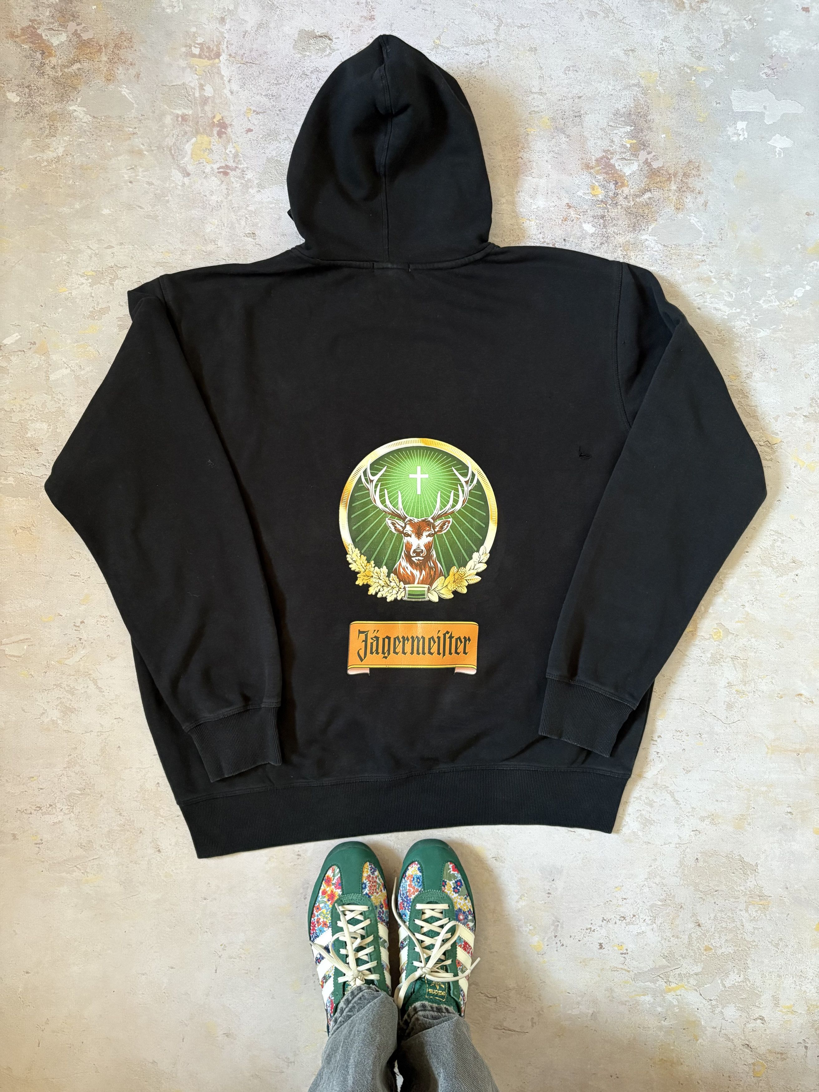 Jagermeister Jägermeister Classic Logo Black y2k sweatshirt hoodie Size US XXL / EU 58 / 5 - 1 Thumbnail