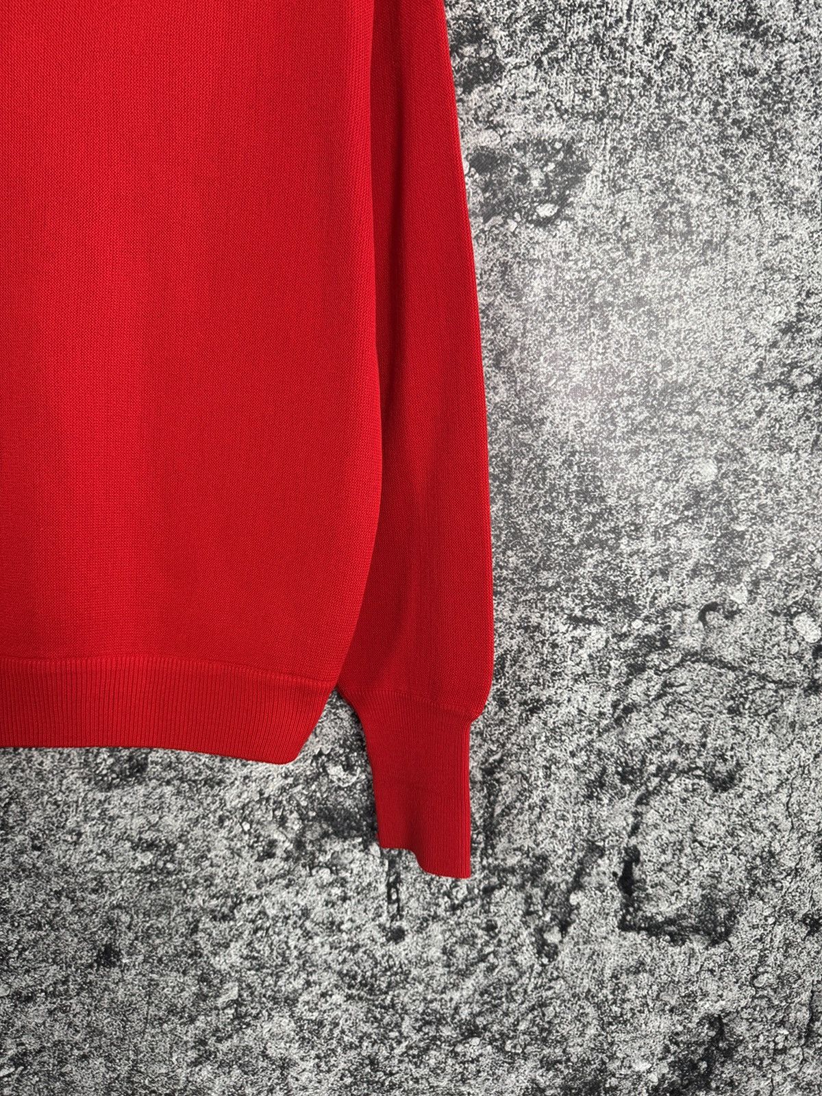 Lacoste Chemise Lacoste Vintage Red V-Neck Sweater Pullover Size 6 Size US XL / EU 56 / 4 - 13 Thumbnail