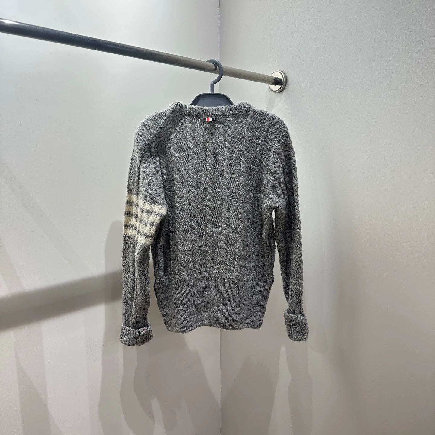 Thom Browne Thom Browne Apr299 Striped LS Sweater Size 2 Size XS / US 0-2 / IT 36-38 - 2 Thumbnail