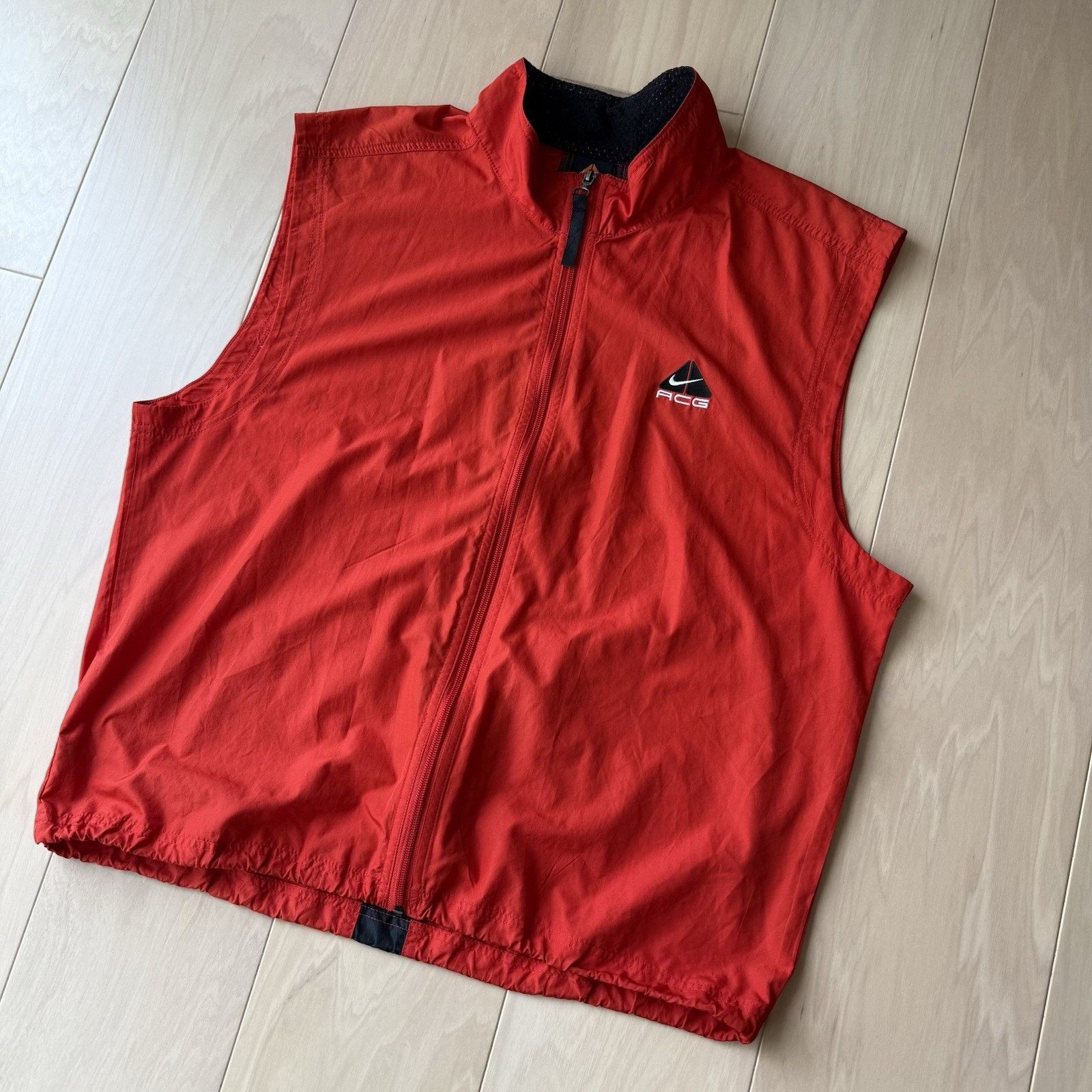 Nike ACG × Vintage Vintage Nike ACG Vest XL Red Y2K Full Zip Utility Hiking Size US XL / EU 56 / 4 - 8 Thumbnail