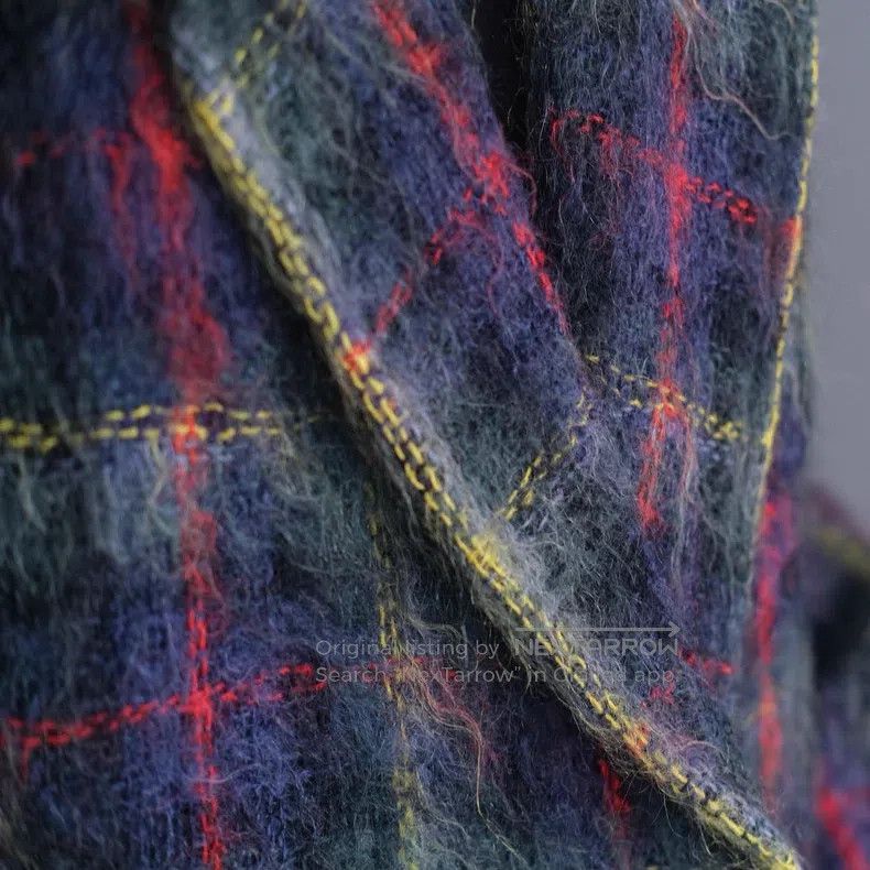 Kenzo Kenzo Red and green tartan wool jacket Size M / US 6-8 / IT 42-44 - 4 Thumbnail