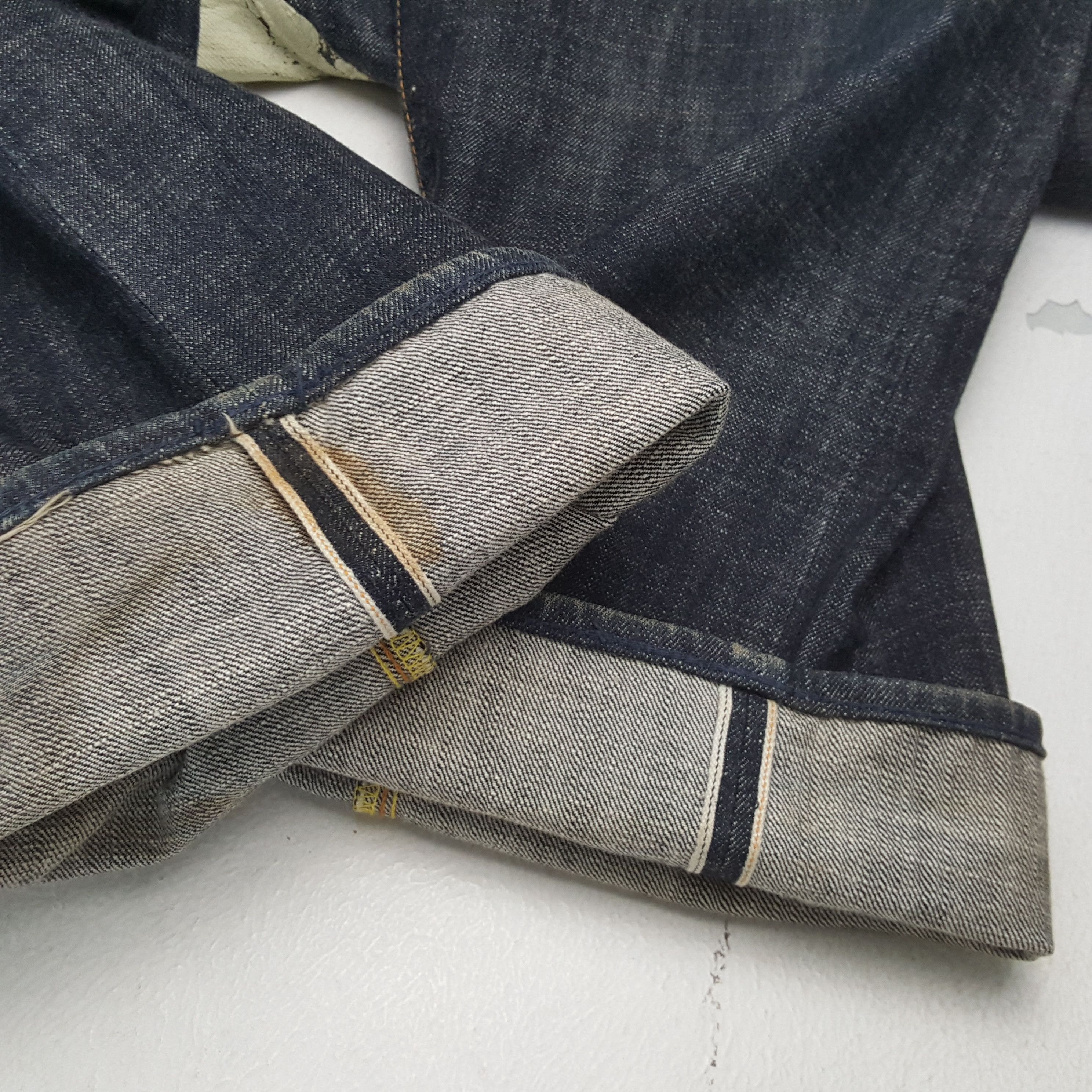 Evisu × Japanese Brand × Vintage EVISU Japanese Brand Big Logo Daicock Style Jeans Size US 35 - 12 Thumbnail