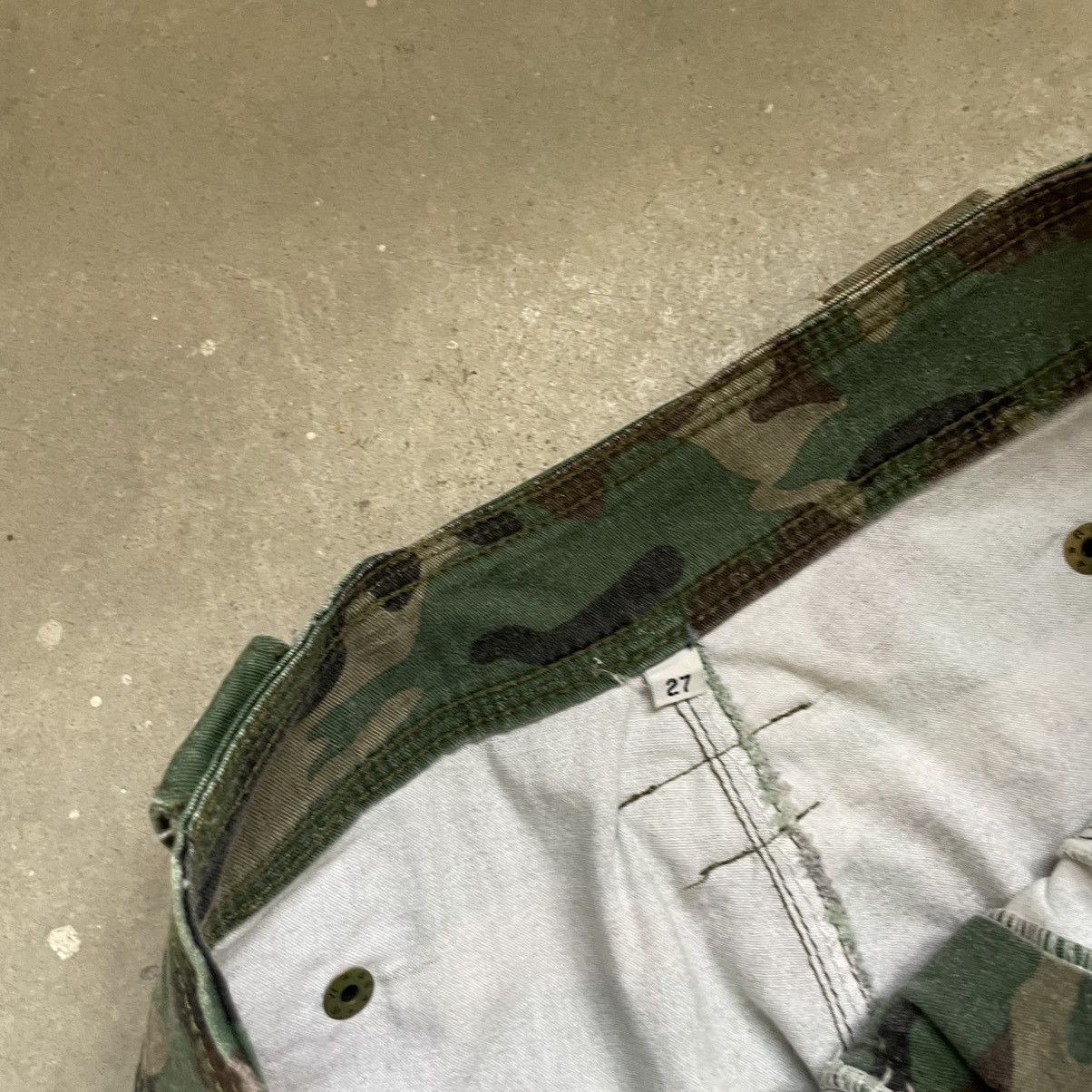 If Six Was Nine Vintage Japanese Brand Tactical Cargo Flare Pants 🍒 Size US 27 - 7 Thumbnail