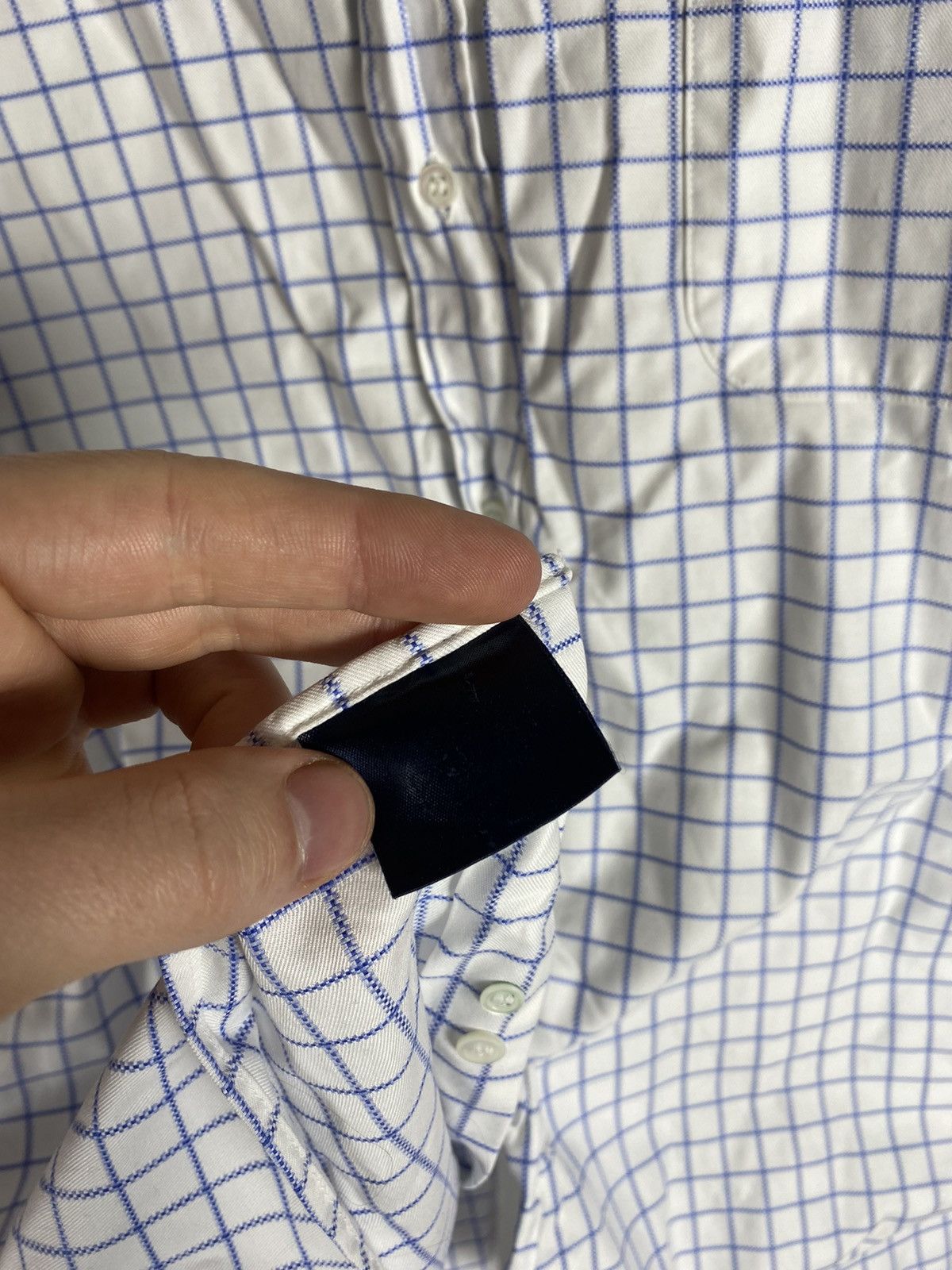 Burberry Vintage 90s Burberry shirt button up Size US XL / EU 56 / 4 - 6 Thumbnail