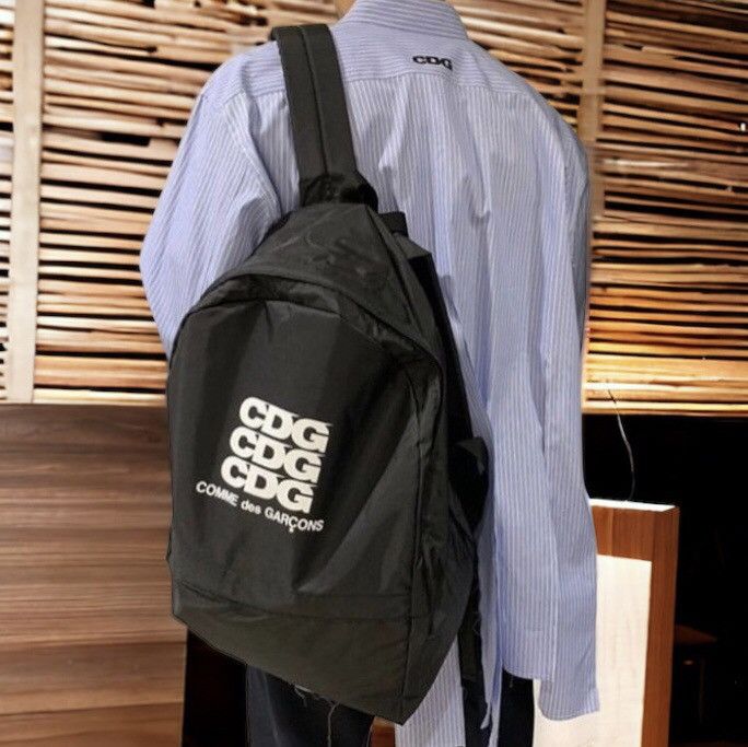 Comme des Garcons COMME des GARCONS Unisex Nylon Street Plain Logo Backpacks Grailed