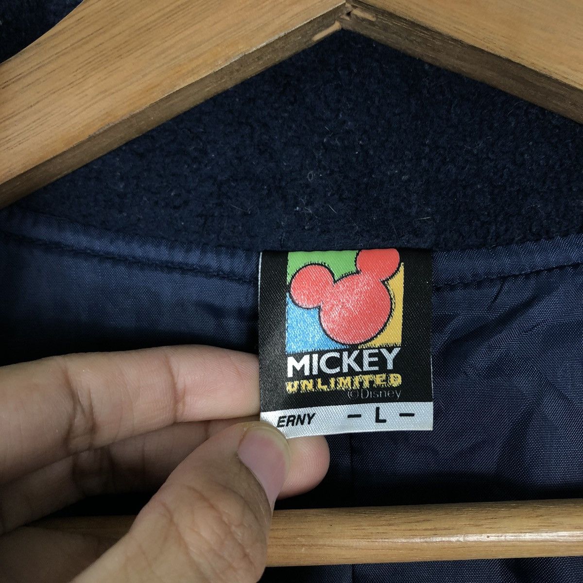 Cartoon Network 🔥90’s Vintage Fleece Jacket Disney Mickey Mouse Japan Size US L / EU 52-54 / 3 - 14 Thumbnail